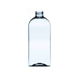 50ml Clear PET Dutch Oval Bottle, 20/410 Neck